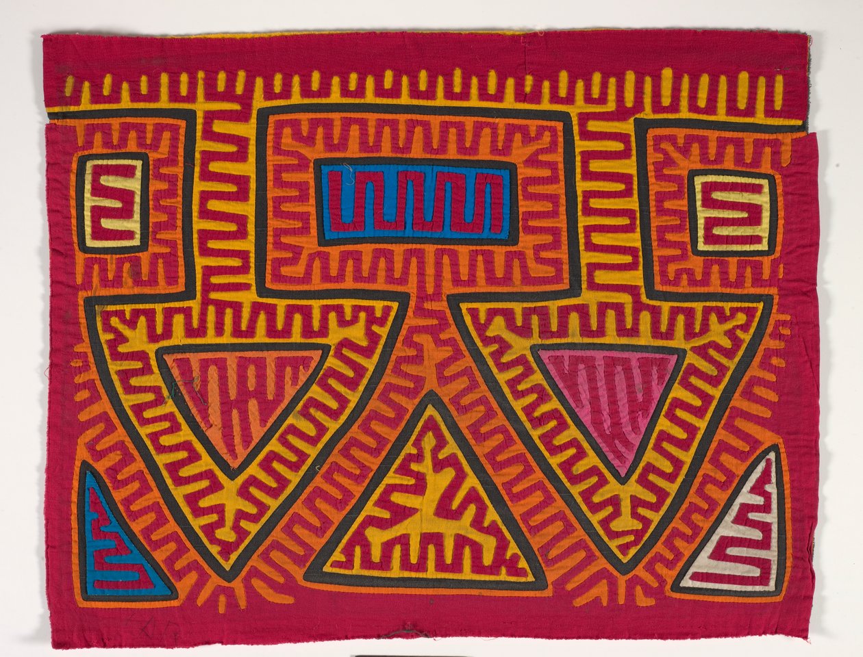 Panneau de chemise (mola), vers 1950 - Kuna Indian Culture
