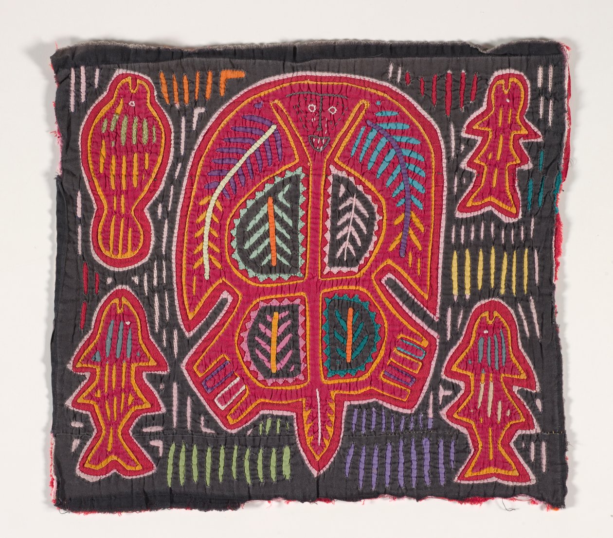 Panneau de chemise (mola) - Kuna Indian Culture