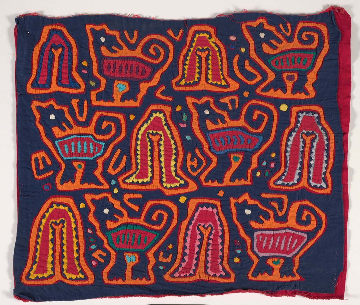 Panneau de chemise (mola) - Kuna Indian Culture