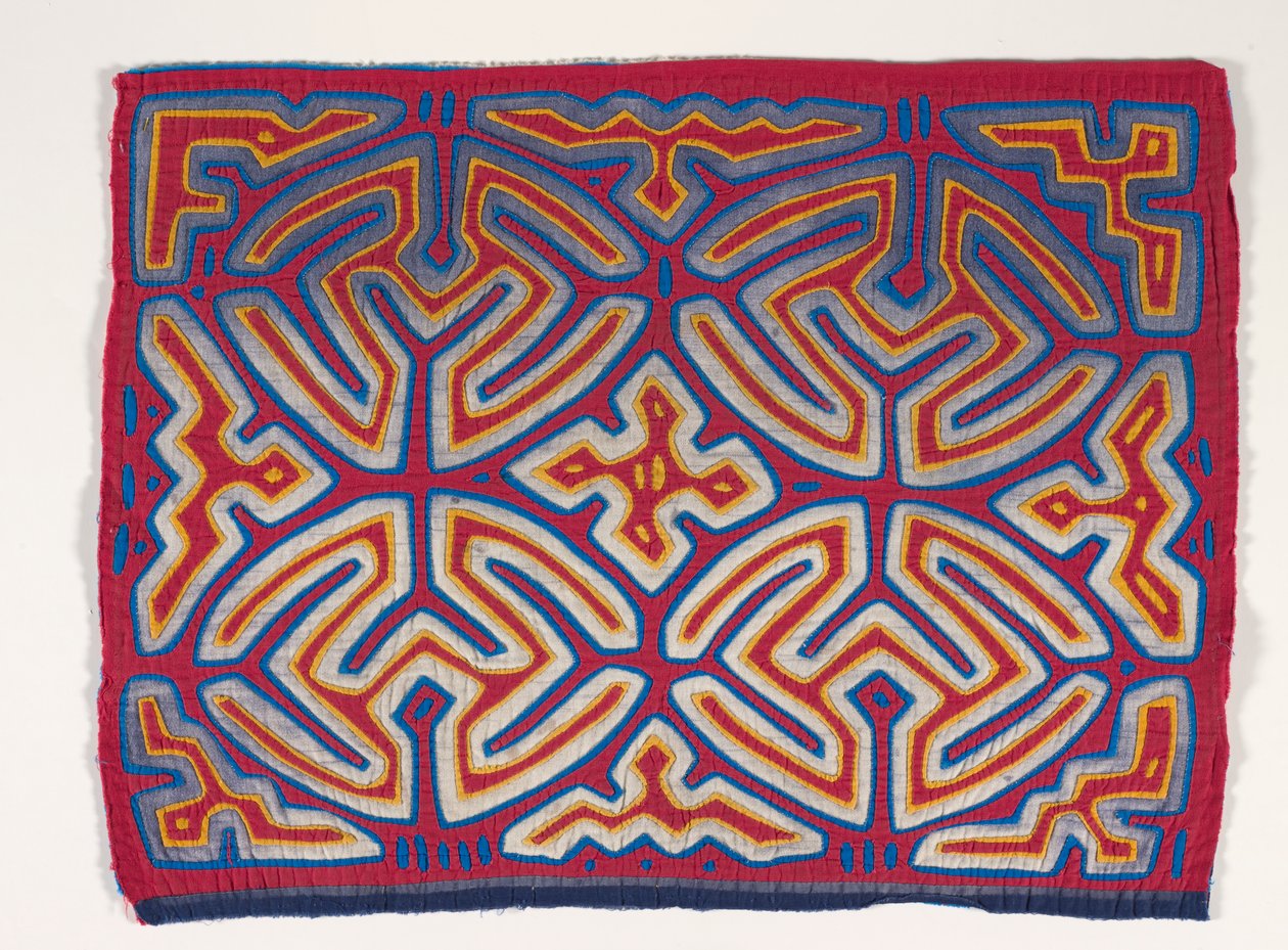 Panneau de chemise (mola) - Kuna Indian Culture