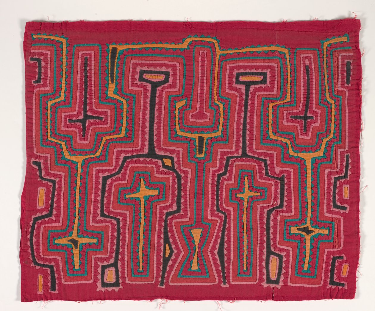 Panneau de chemise (mola) - Kuna Indian Culture
