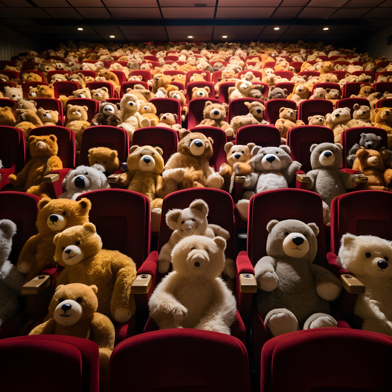 Millions de nounours dans un cinéma 1 - Kurt Heppke