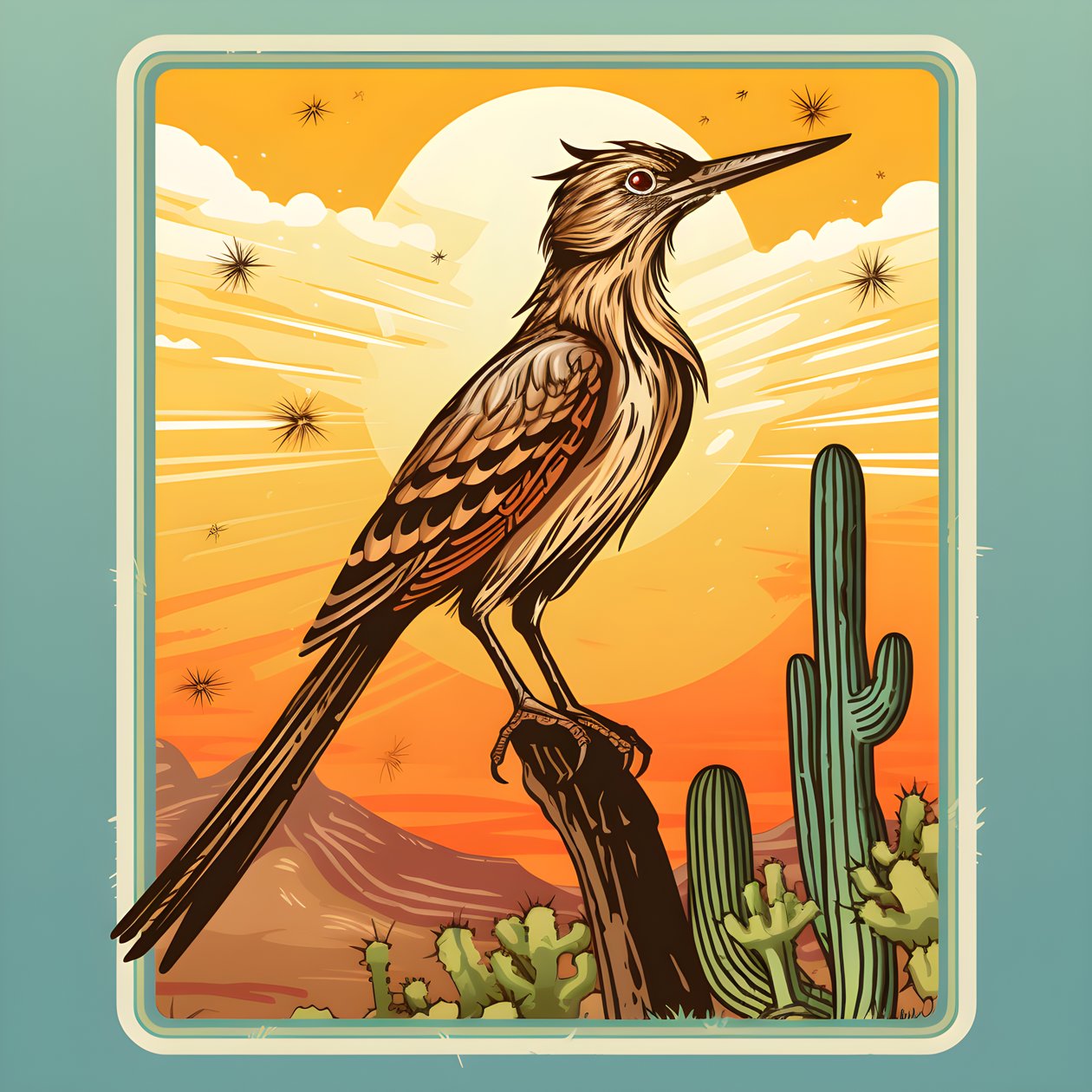 roadrunner soleil brûlant 3 - Kurt Heppke