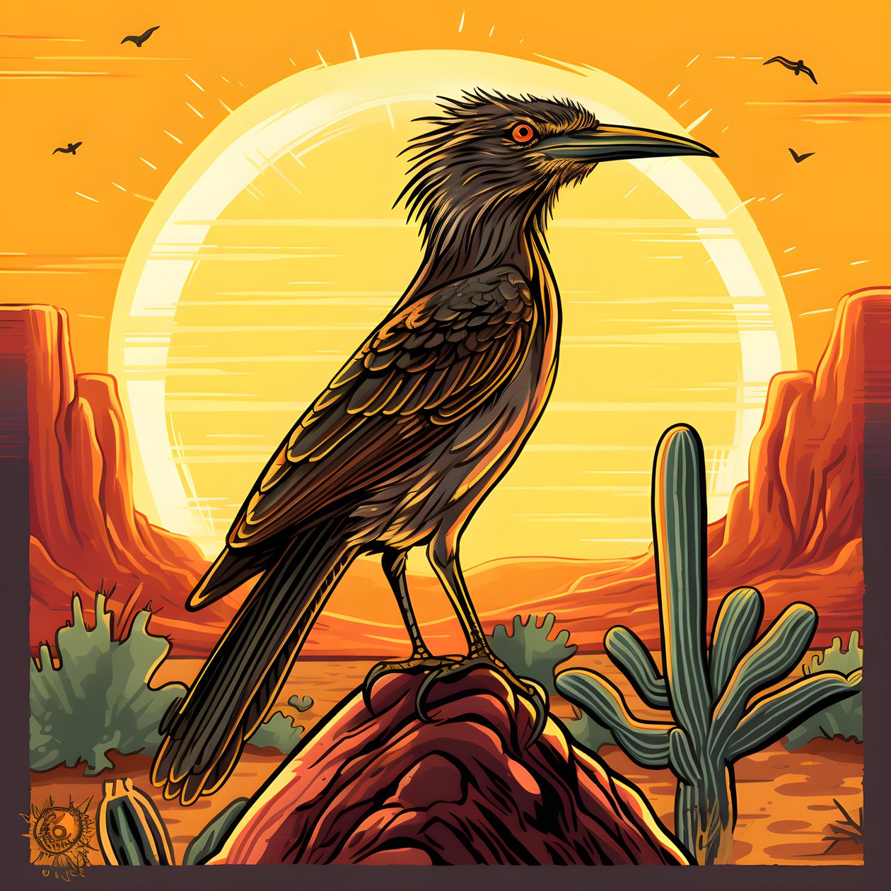 roadrunner soleil brûlant 4 - Kurt Heppke