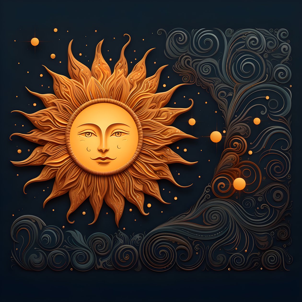 Soleil et lune 3 - Kurt Heppke