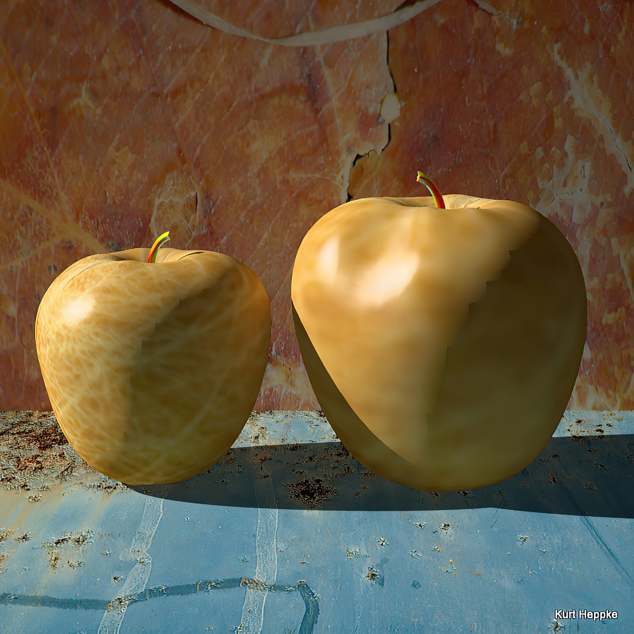 Pommes texturées n° 1 - Kurt Heppke
