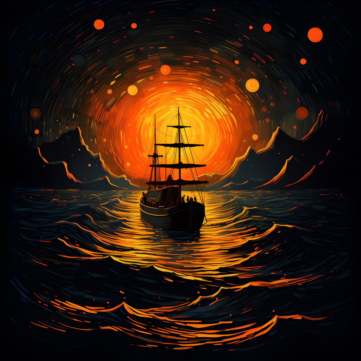 Le navire de croisière - Kurt Heppke