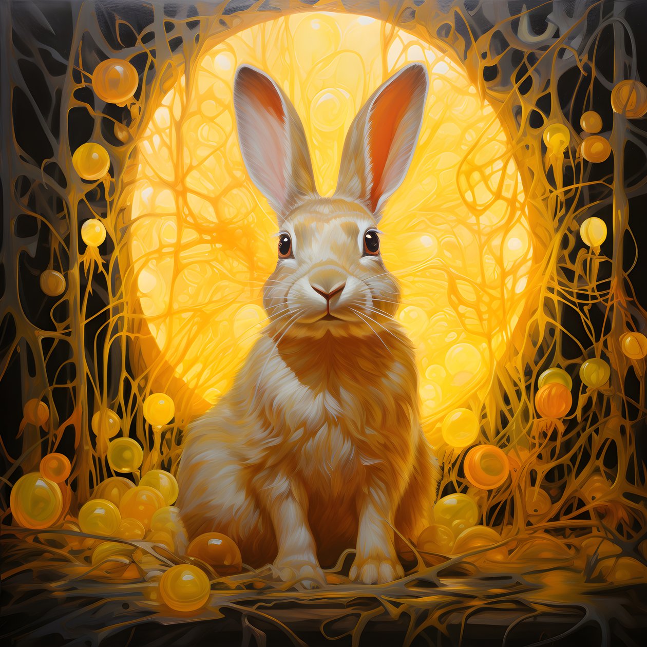 un lapin jaune 2 - Kurt Heppke