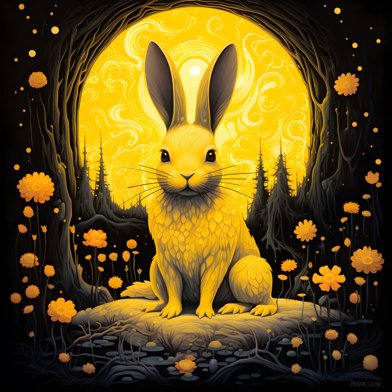 un lapin jaune 3 - Kurt Heppke