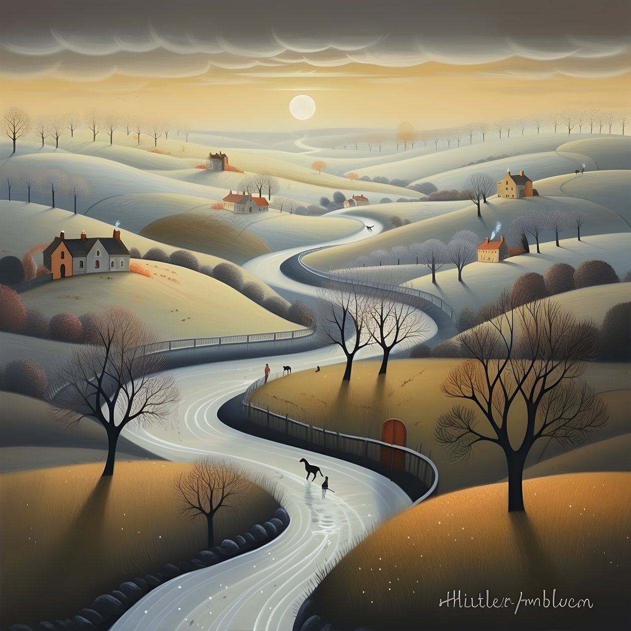 Paysage romantique 2 - Kurt Heppke