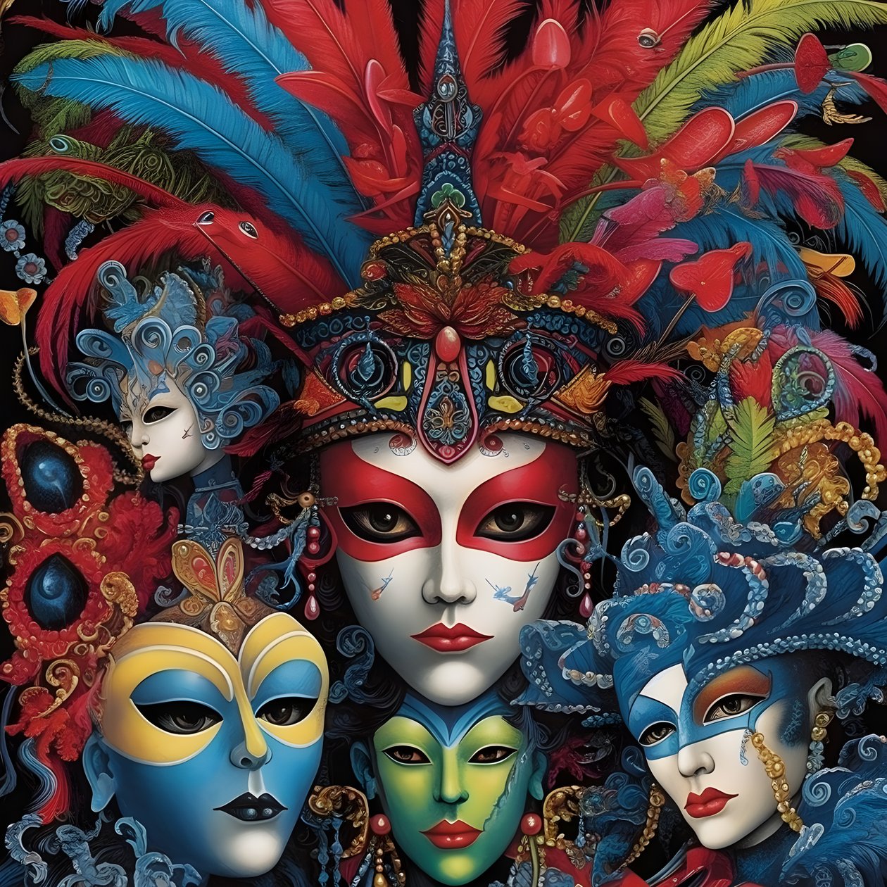 mascarade folle 1 - Kurt Heppke