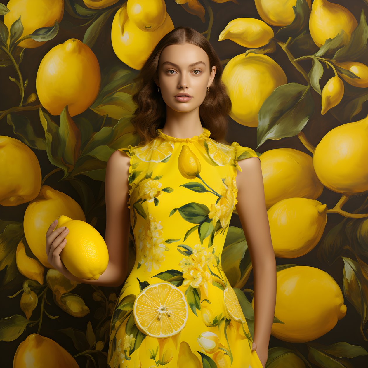 différents motifs de citron jaune 2 - Kurt Heppke