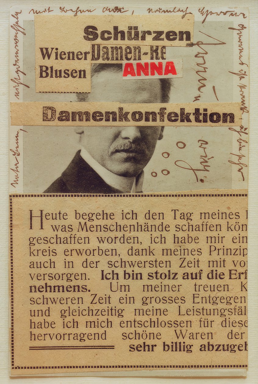 À Walter Dexel - Kurt Schwitters