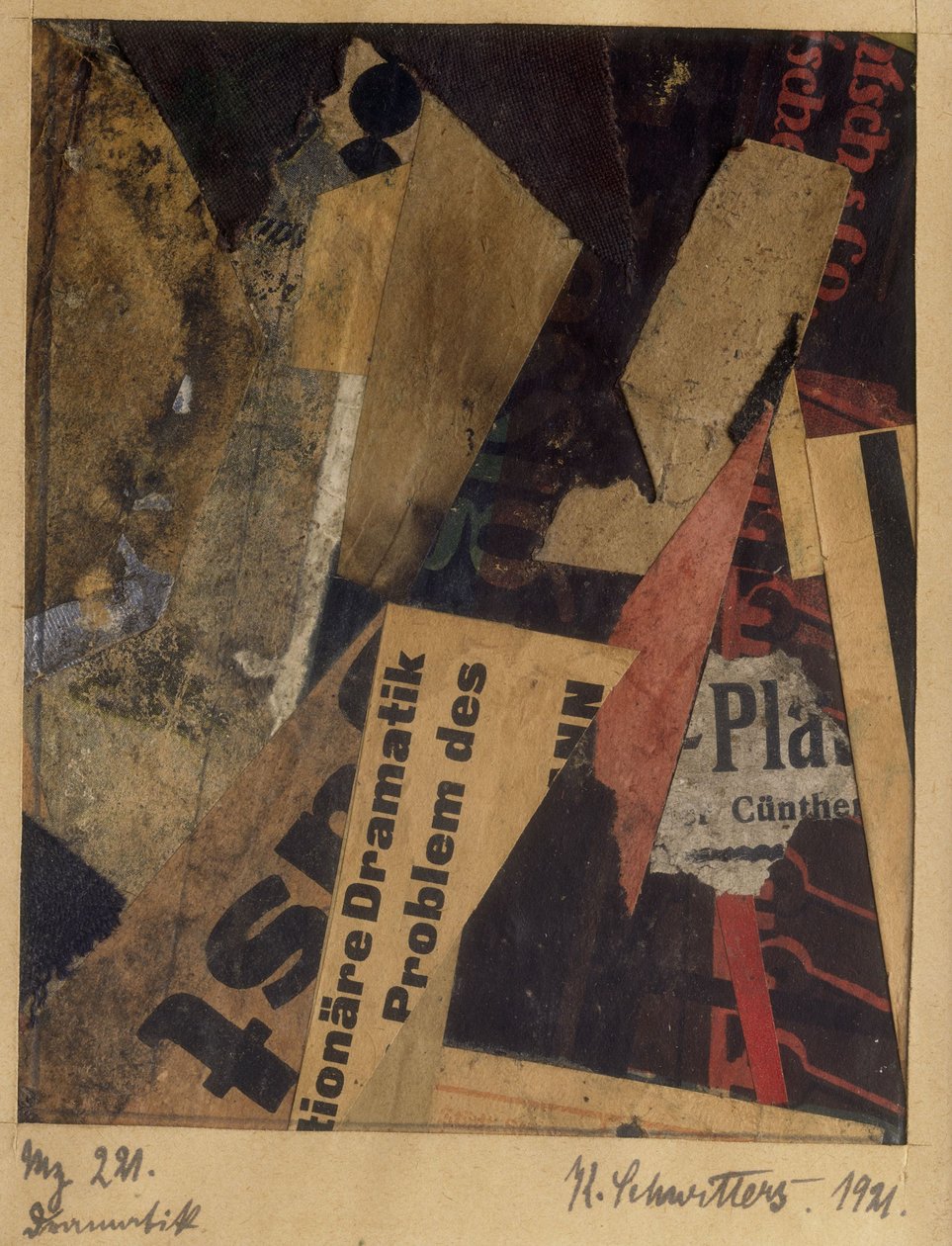 Merz 221 - Kurt Schwitters