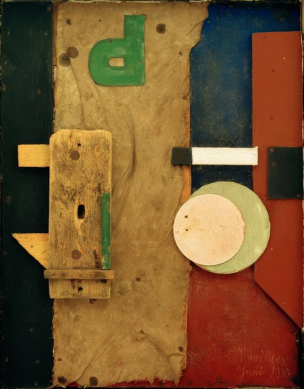 Merzbild P rose - Kurt Schwitters