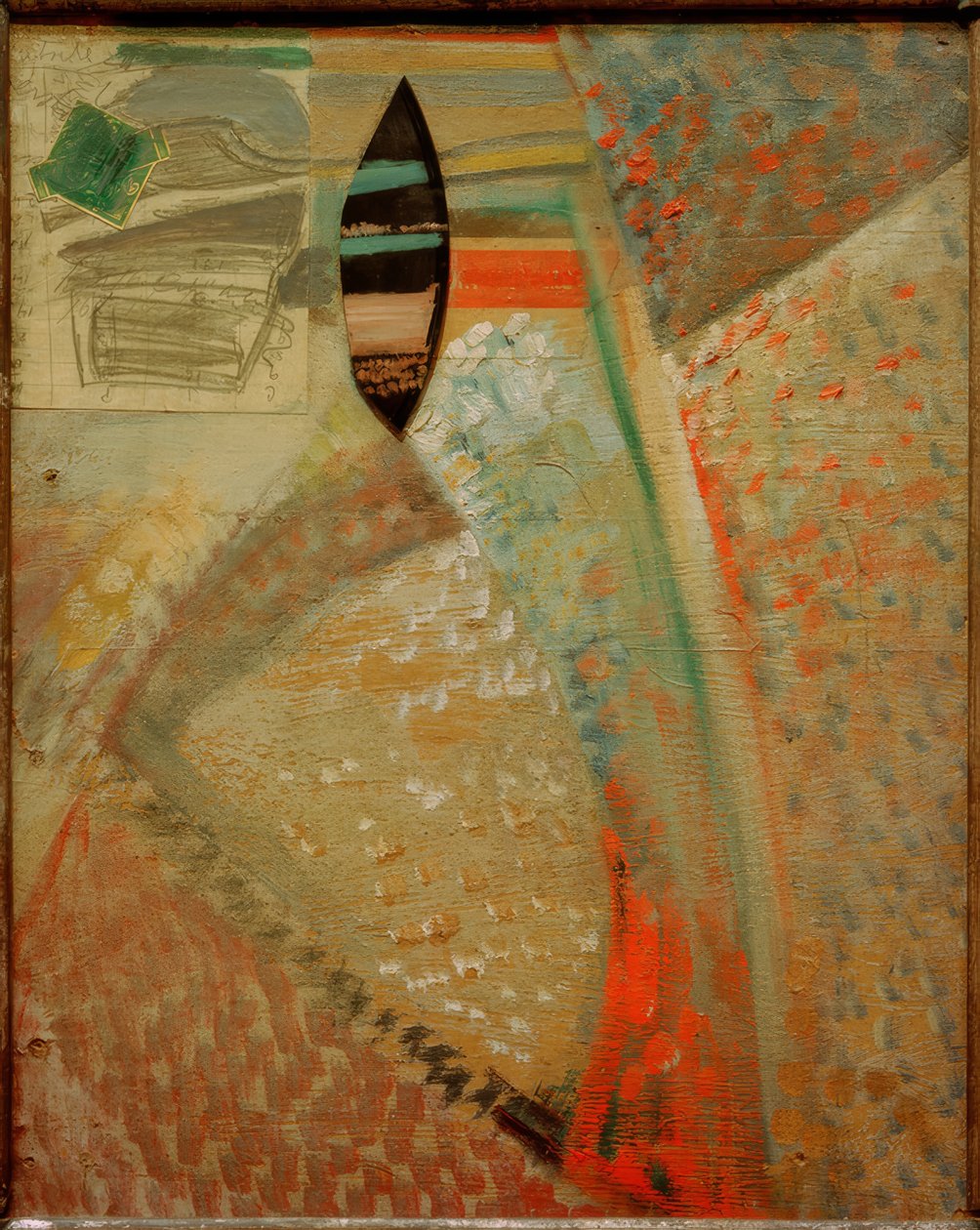 Sans titre (Disque cassé) - Kurt Schwitters