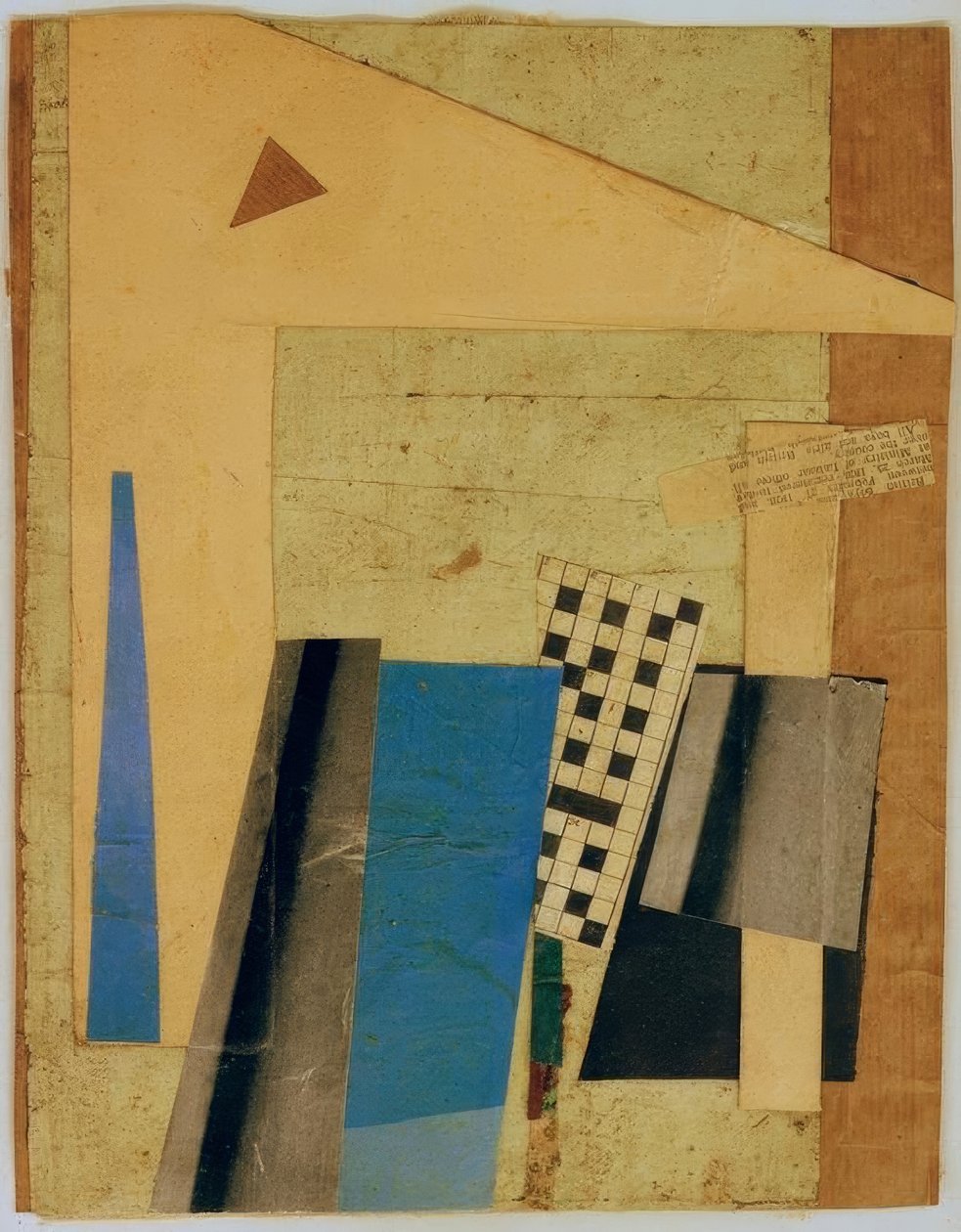 Sans titre (Mots croisés) - Kurt Schwitters