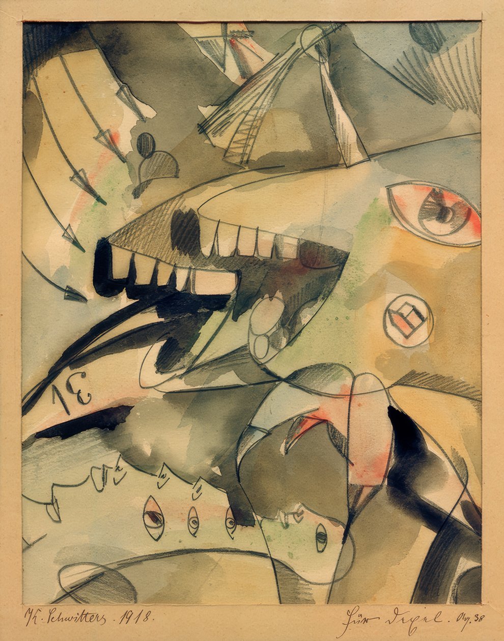 Pour Dexel. Aq 38 - Kurt Schwitters