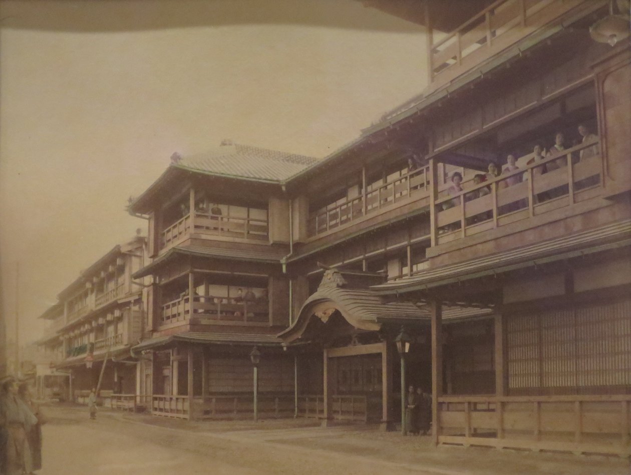 Le quartier de Yoshiwara à Tokyo - Kusakabe Kimbei