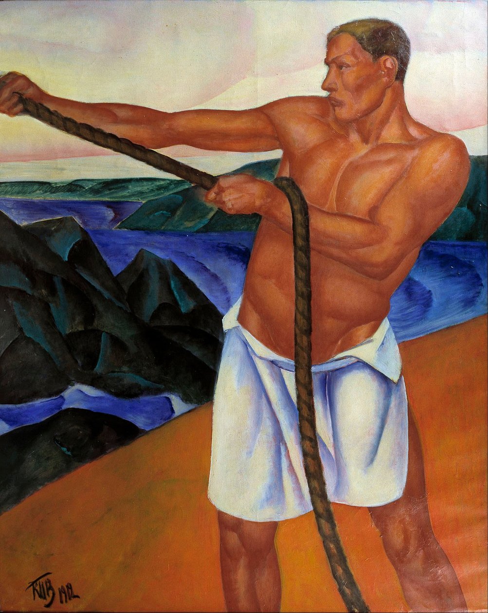 Le Travailleur - Kuzma Petrov Vodkin