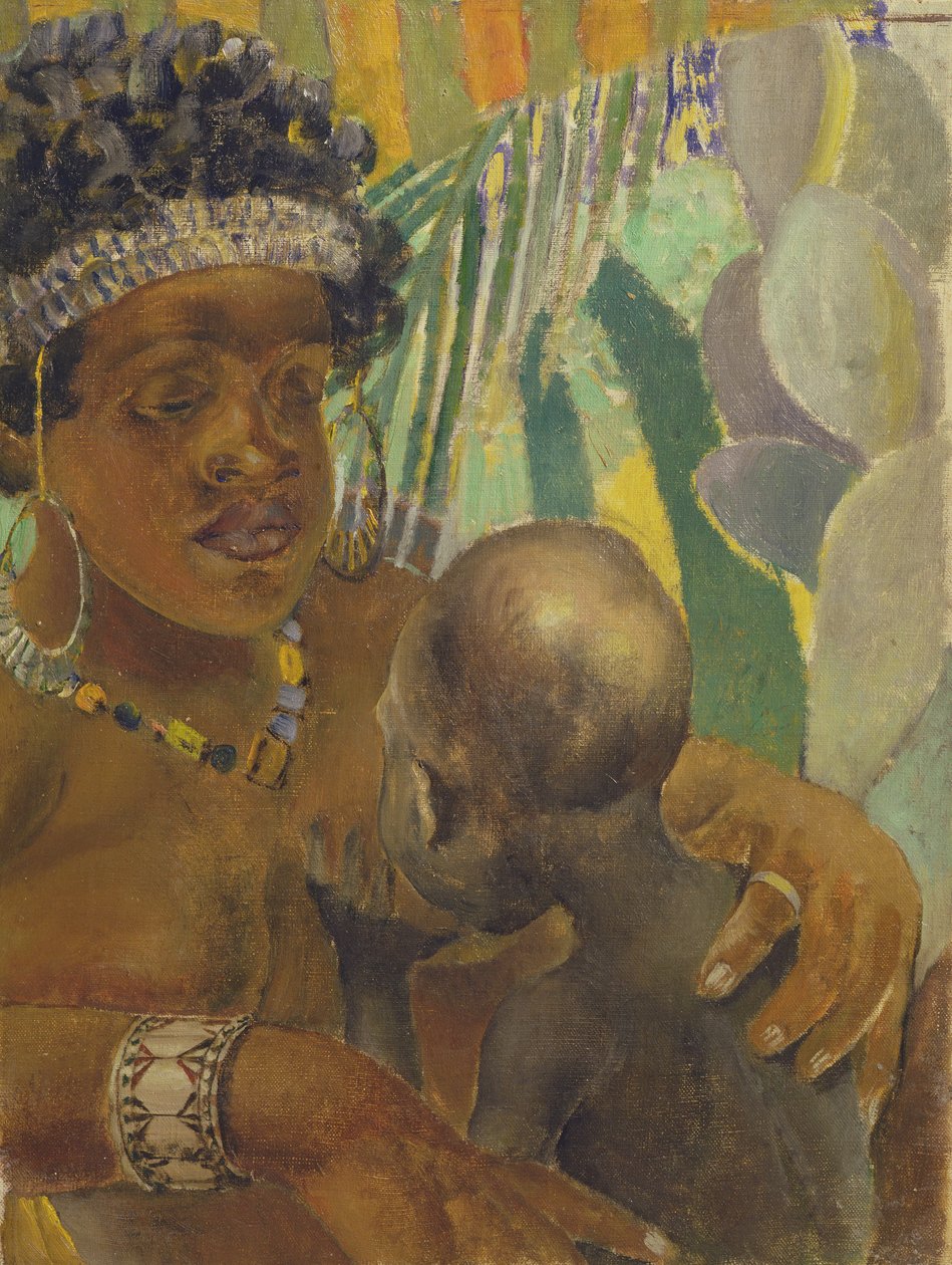 Négresse, 1907 - Kuzma Sergeevich Petrov Vodkin