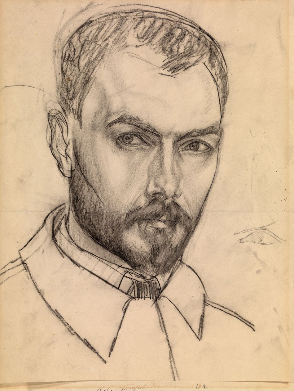 Autoportrait, vers 1913 - Kuzma Sergeevich Petrov Vodkin