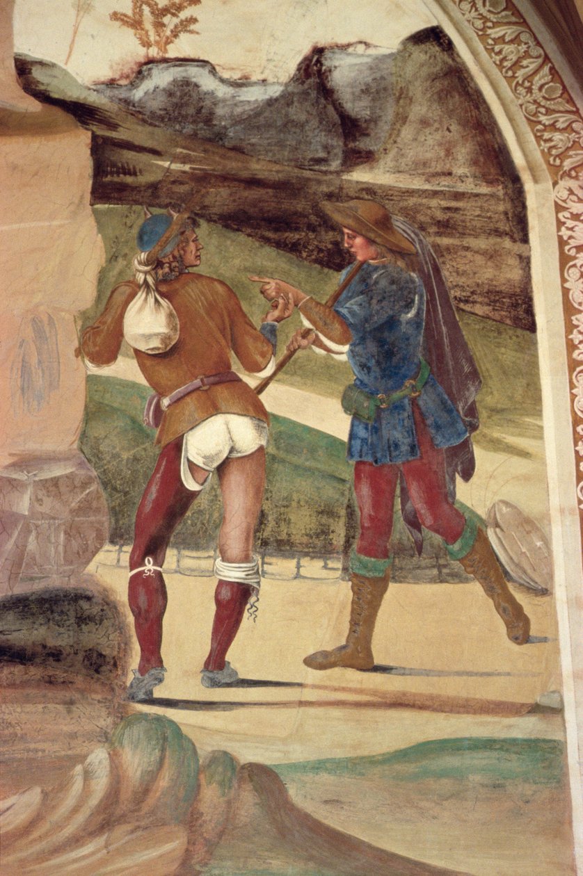 La vie de Saint Benoît (détail) - L. and Sodoma, G. Signorelli