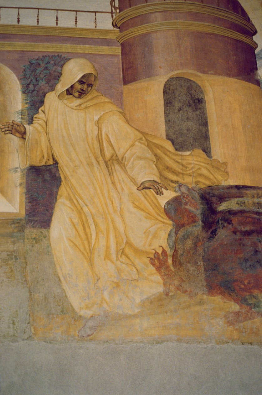 La Vie de Saint Benoît (détail) - L. and Sodoma, G. Signorelli