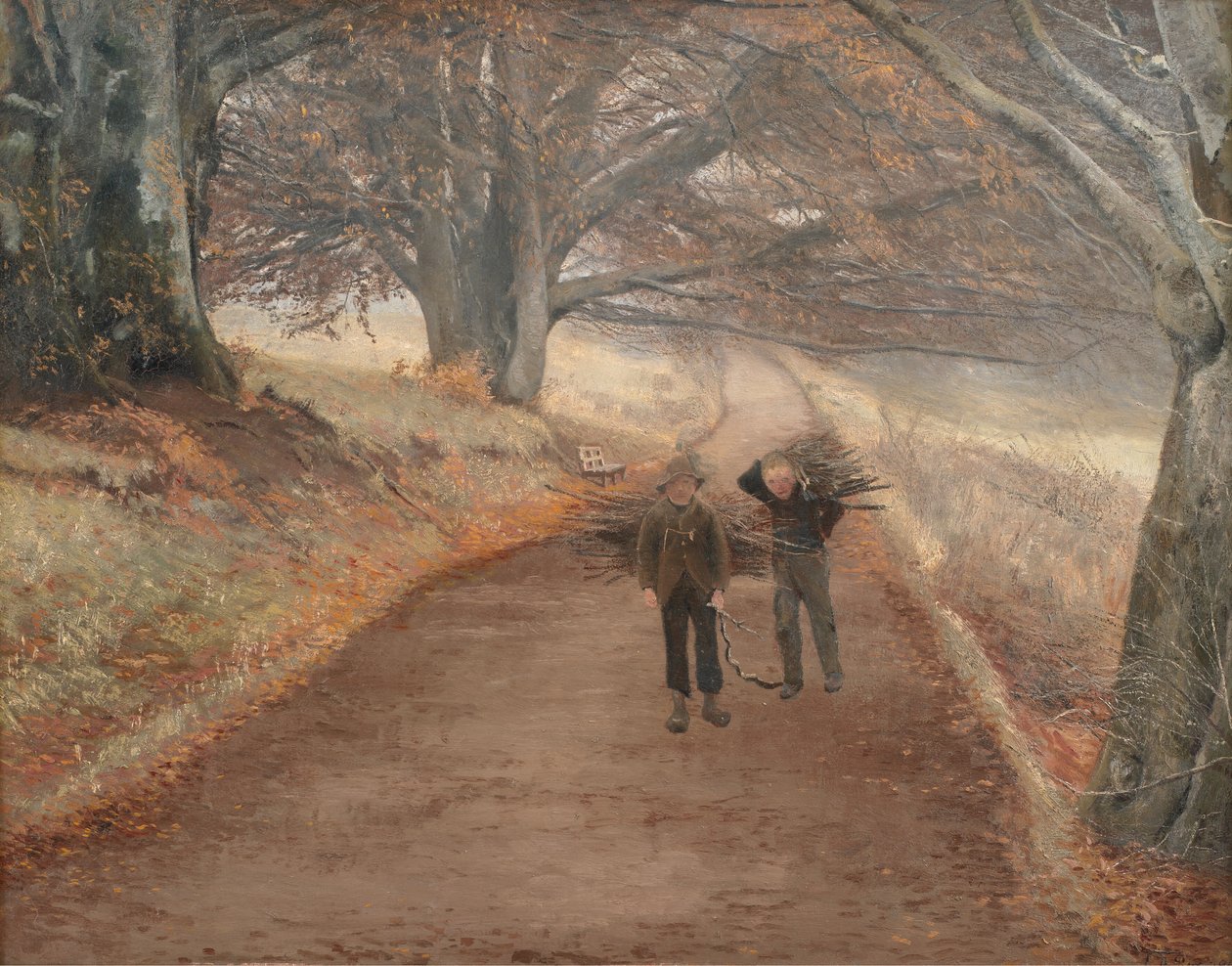 Sentier près de Herlufsholm, Zélande - Laurits Andersen Ring