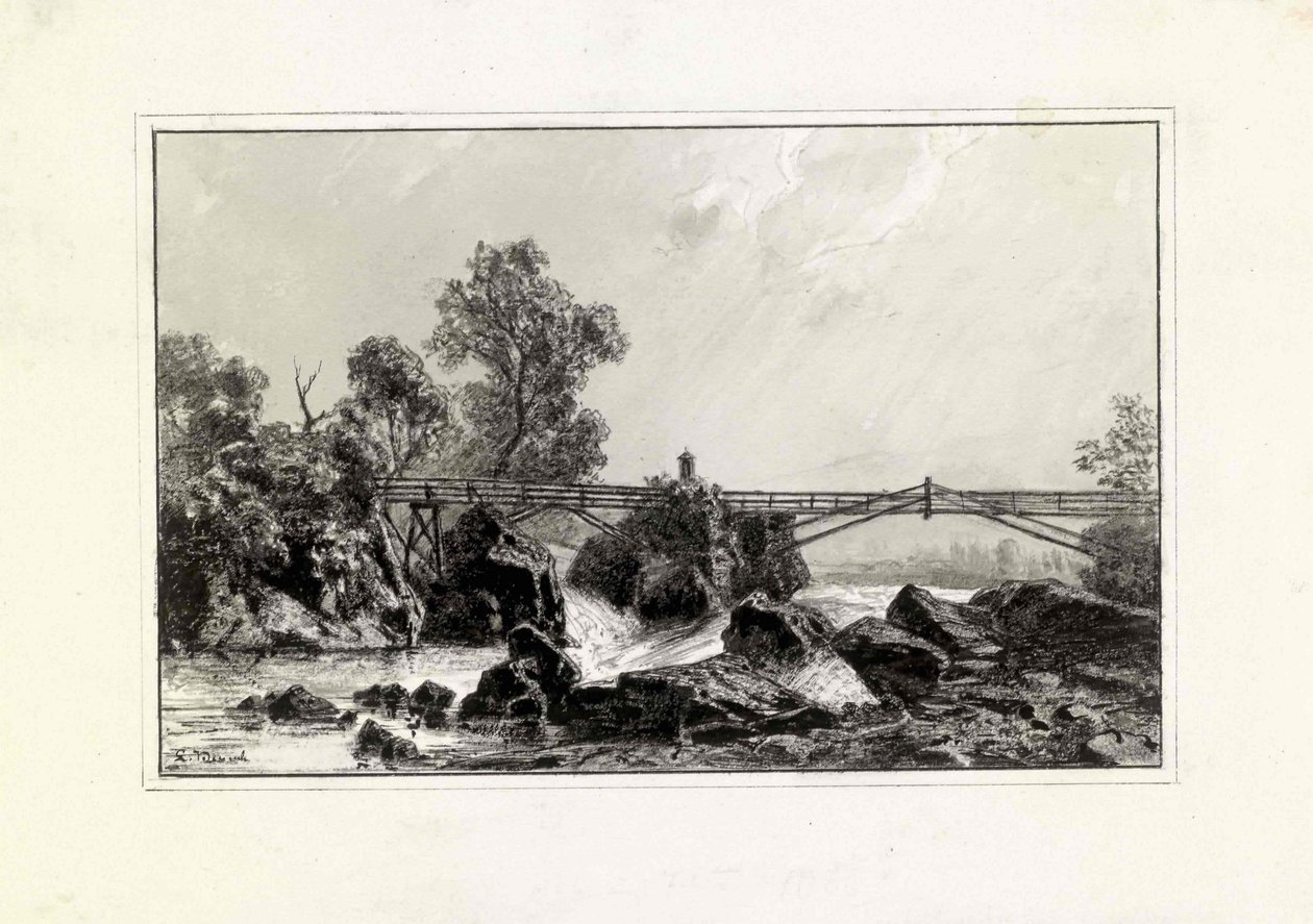 Pont du Diable près de Škofja Loka - Ladislav Benesch