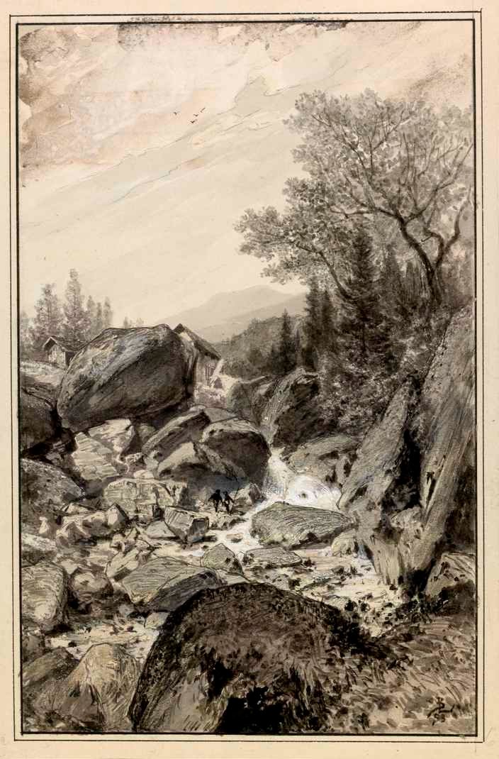 Ruisseau rocheux de la Save près de Jesenice - Ladislav Benesch