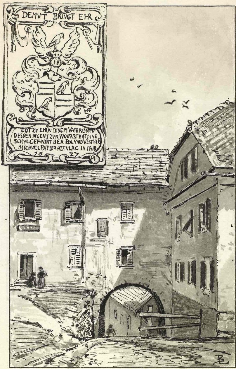 Vieille école à Skofja Loka - Ladislav Benesch
