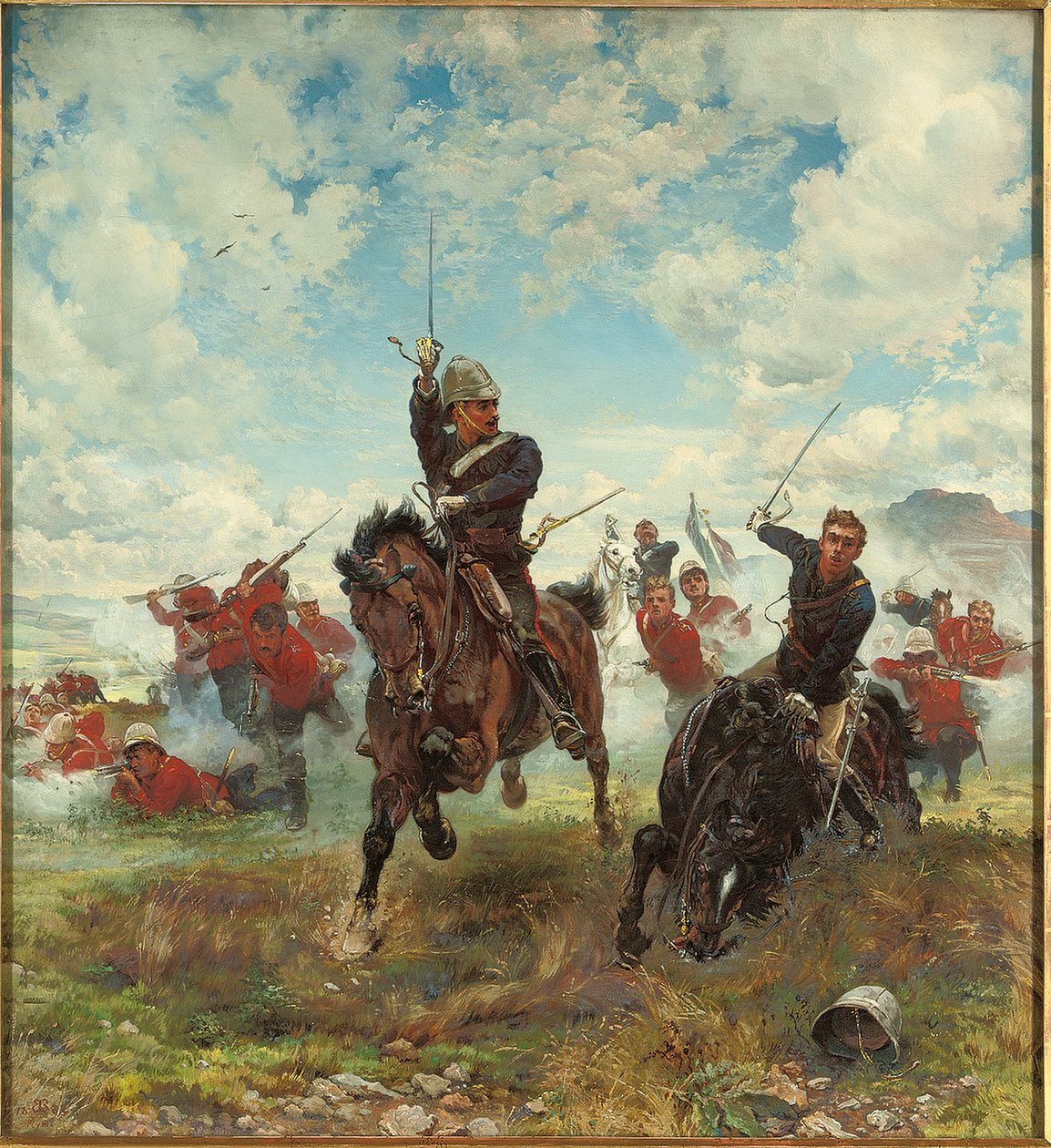 Floreat Etona!, 1882 - Lady Butler