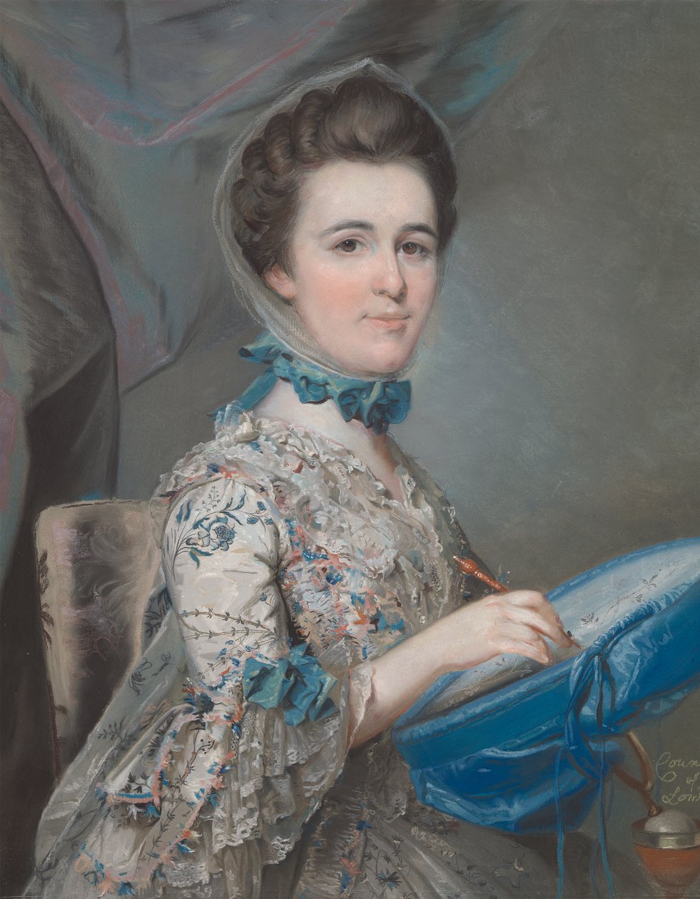 Autoportrait - Lady Mary Lowther