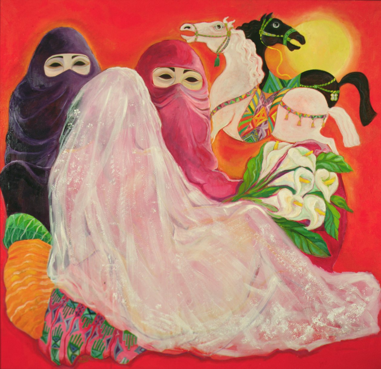 Mariée du désert - Laila (Contemporary Artist) Shawa