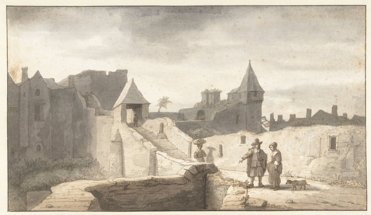 Muraille de la ville près de l
