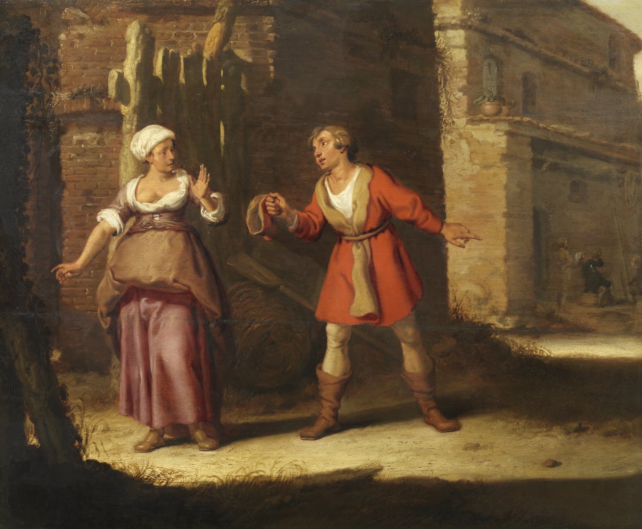 Abigaïl et Nabal - Lambert Jacobsz.