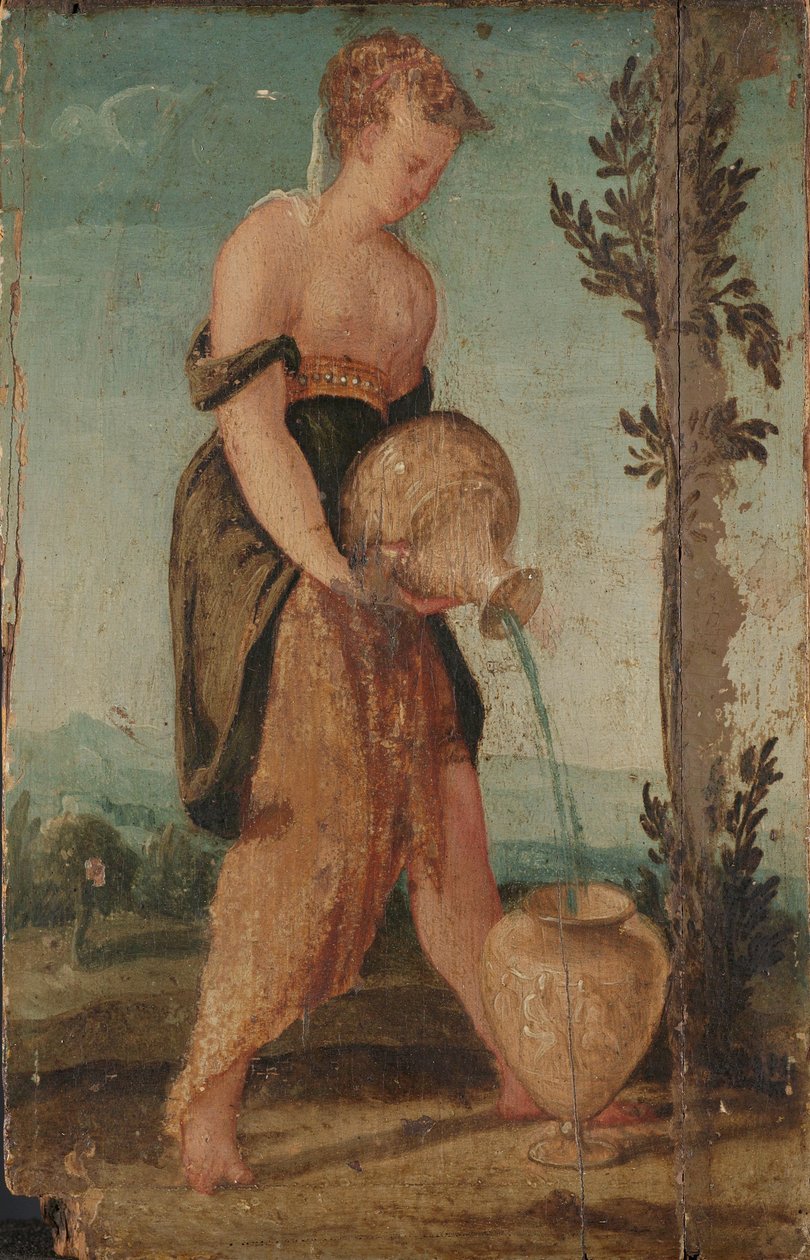 Femme avec une cruche d