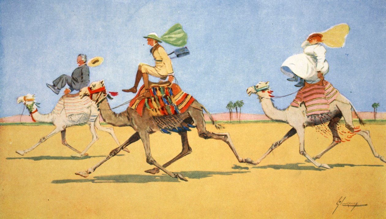 Le jeu de la coupe et de la balle, le jeu préféré du chameau, de 