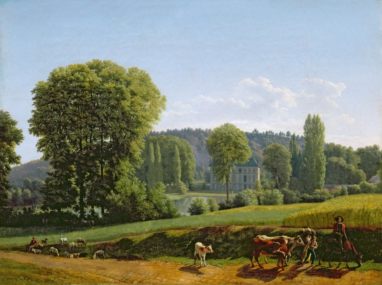 Paysage avec animaux, 1806 - Lancelot Théodore Turpin de Crissé de Crissé