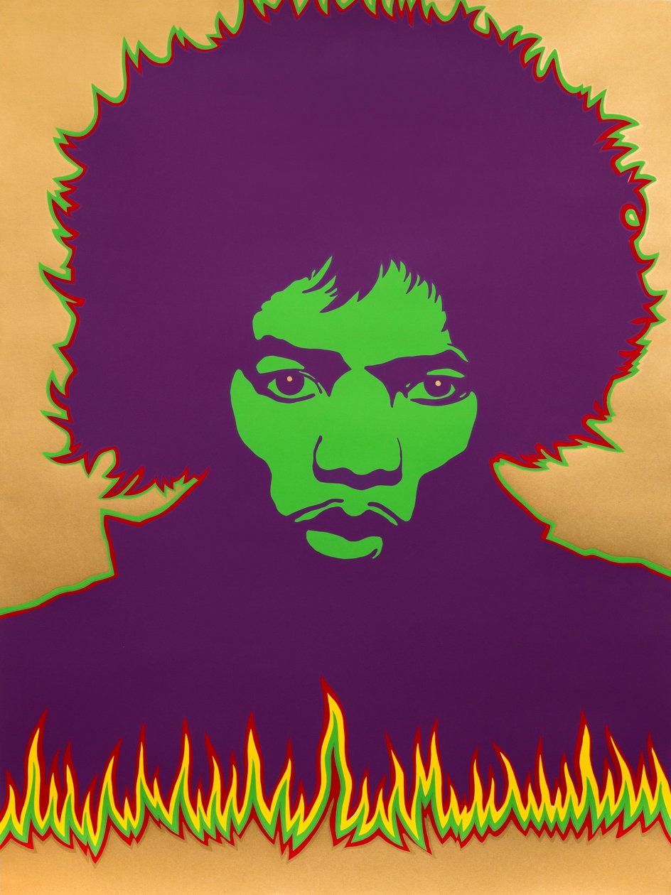 Hendrix - Fire, 1967 - Larry Smart