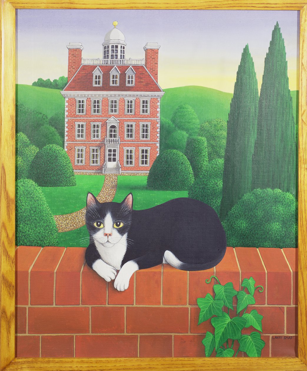 Le chat sur le mur, 1986 - Larry Smart