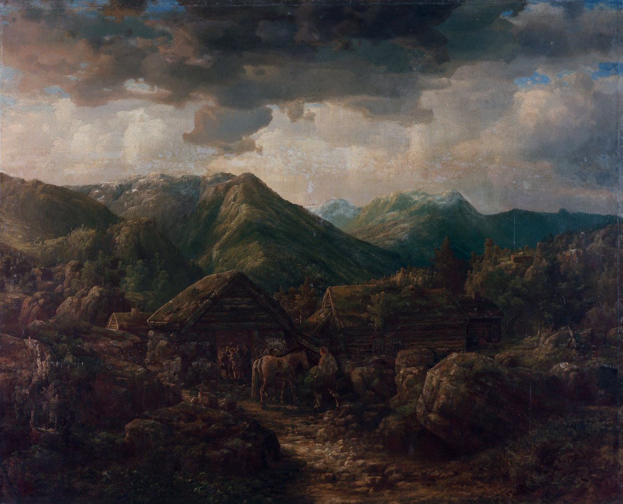 La forge - Lars Hertervig