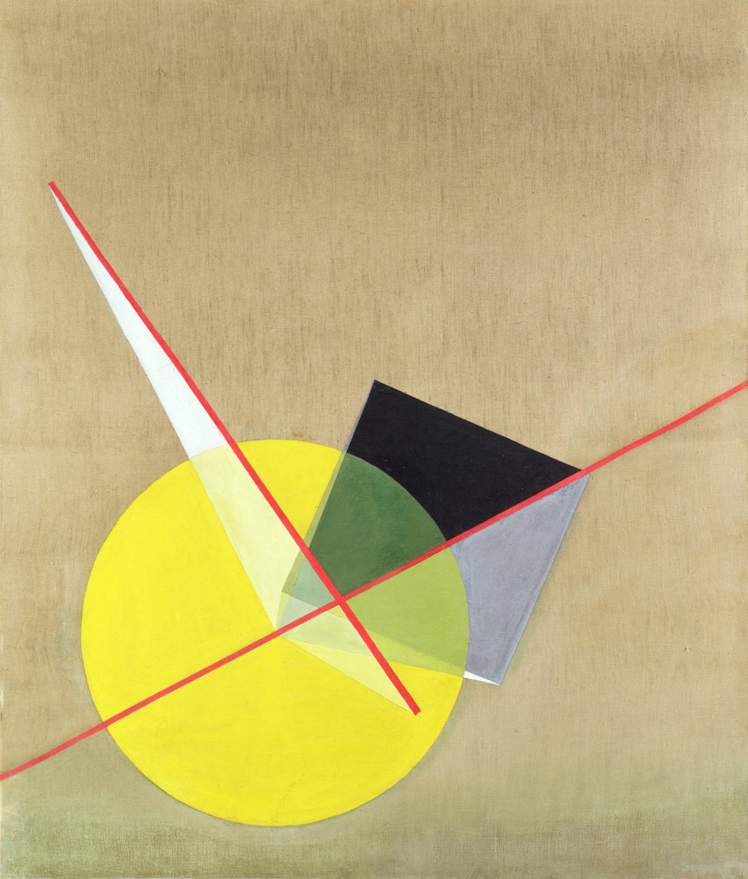 Cercle jaune - Laszlo Moholy Nagy