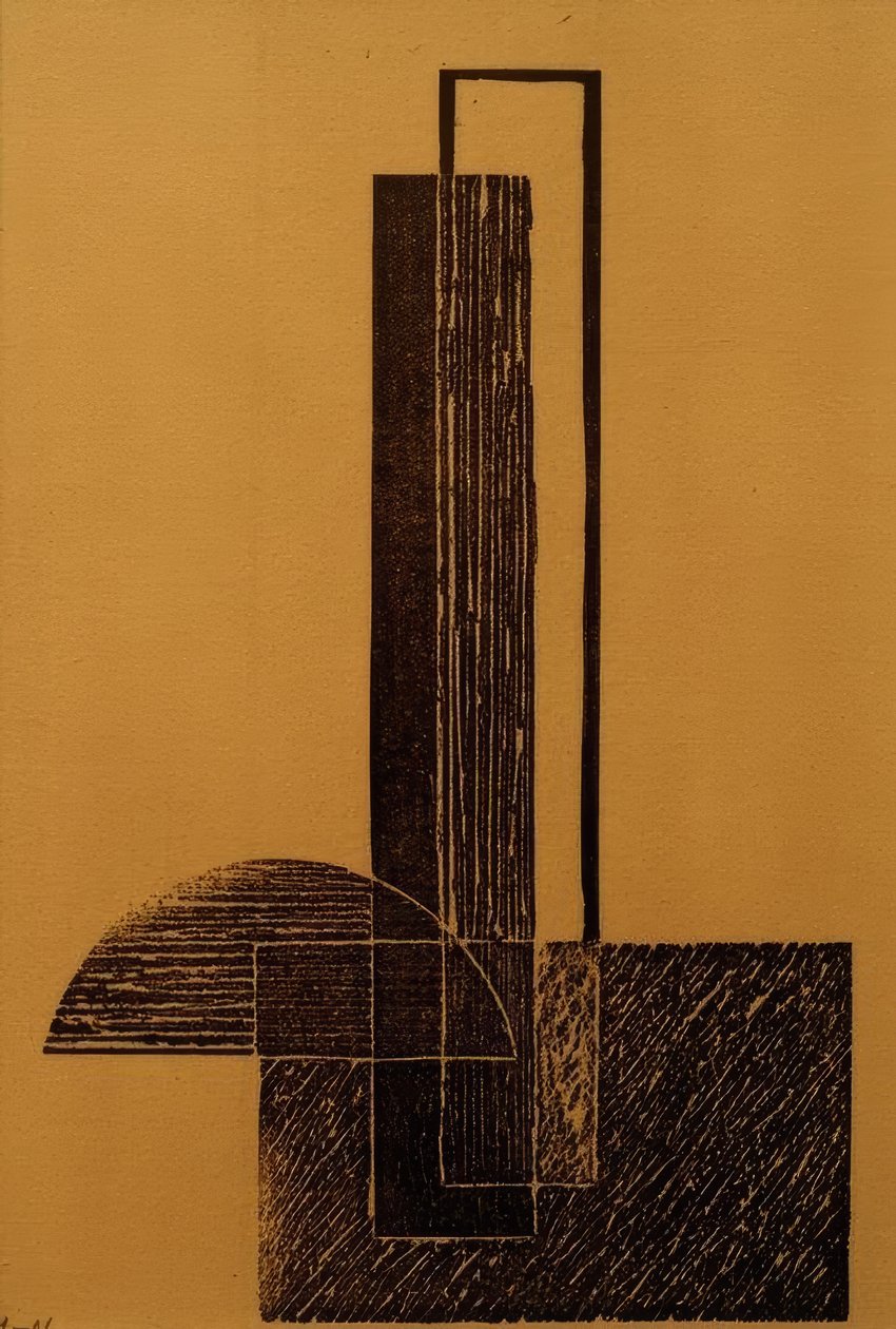 Sans titre (Composition constructiviste) - Laszlo Moholy Nagy