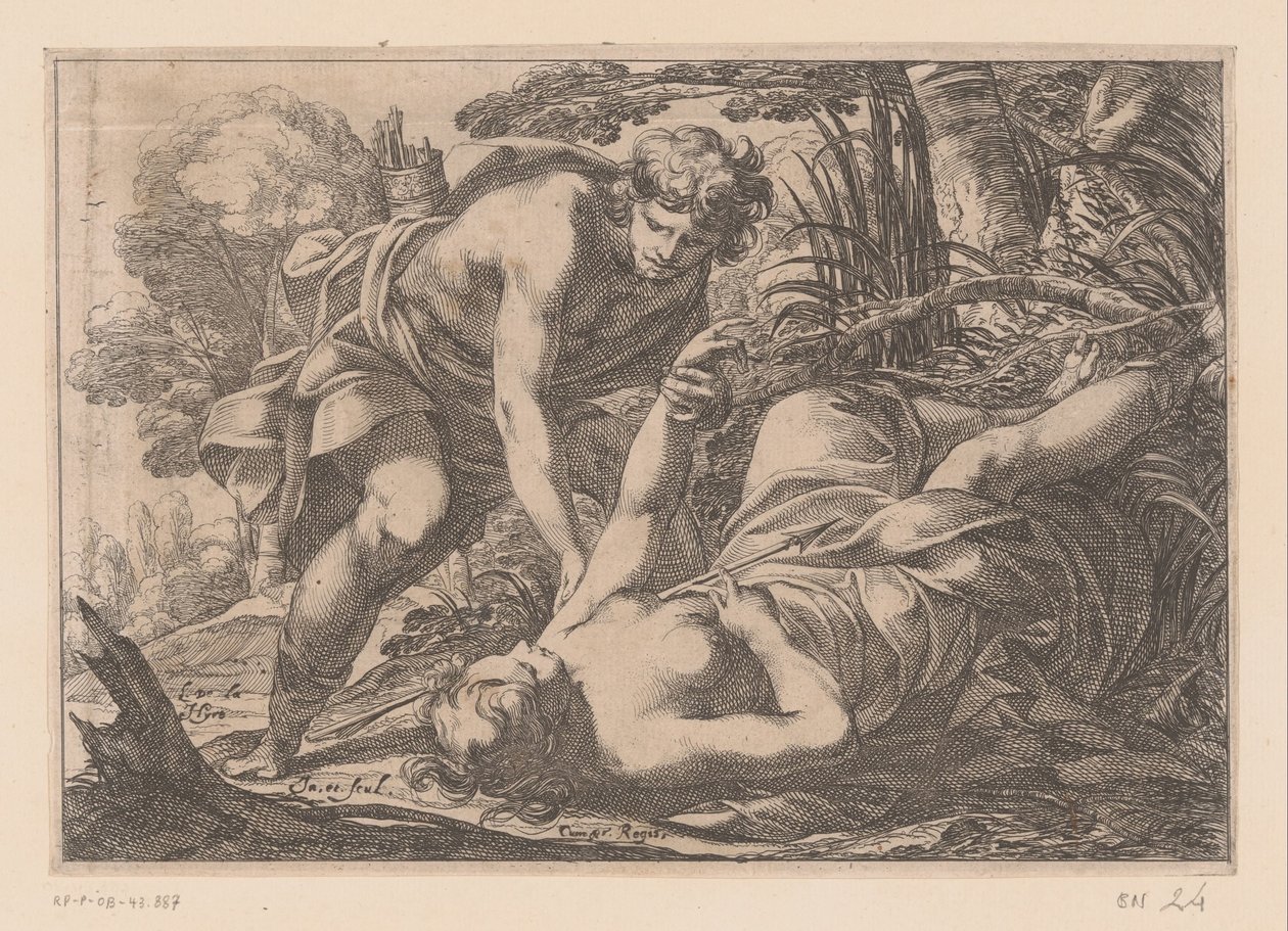 Apollon et Clytia - Laurent de La Hire