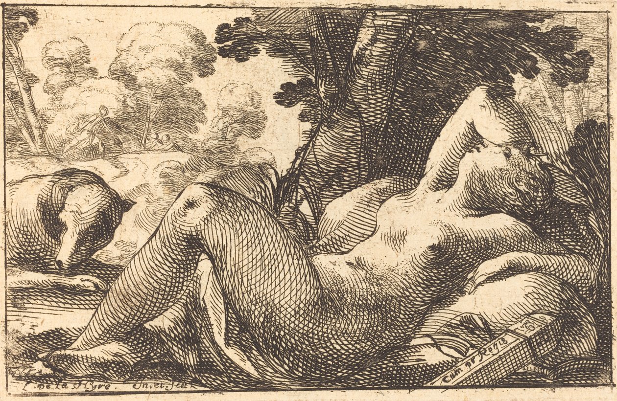 Diane allongée - Laurent de la Hyre