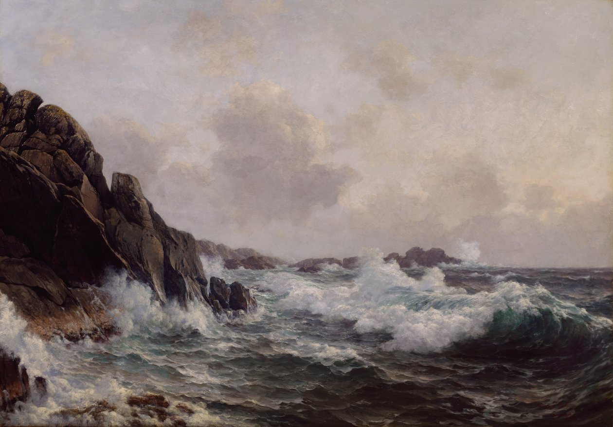 Brisants à Kvitsoy - Lauritz Haaland