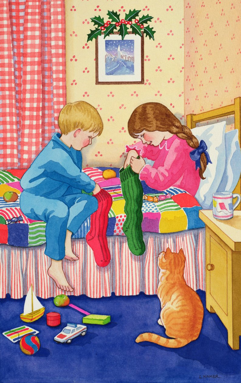 Chaussettes de Noël - Lavinia Hamer