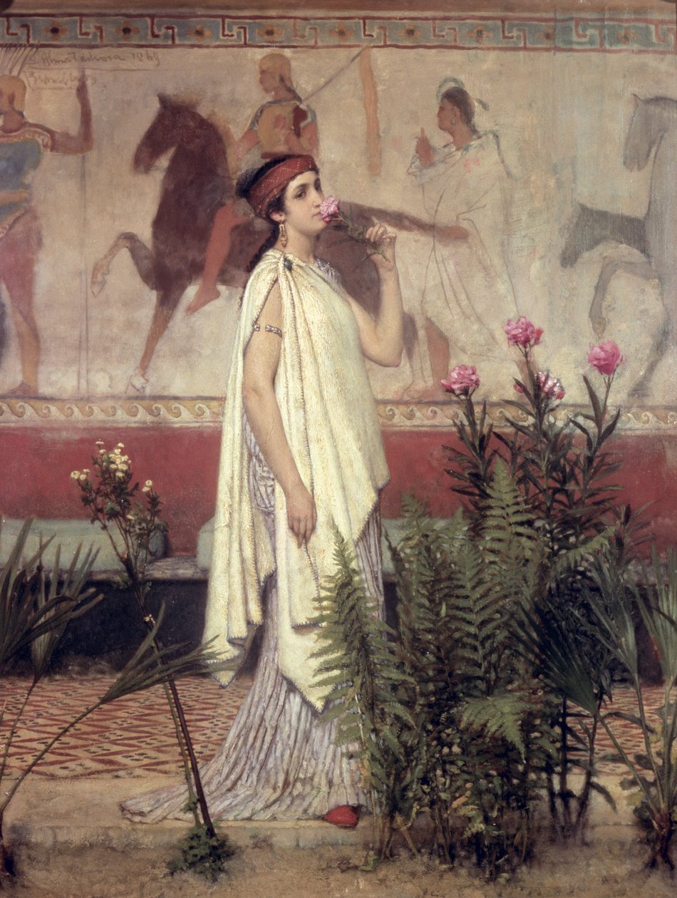 Une femme grecque, 1869 - Lawrence Alma Tadema